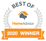 Best of Home Advisor 2020 Winner for painting services